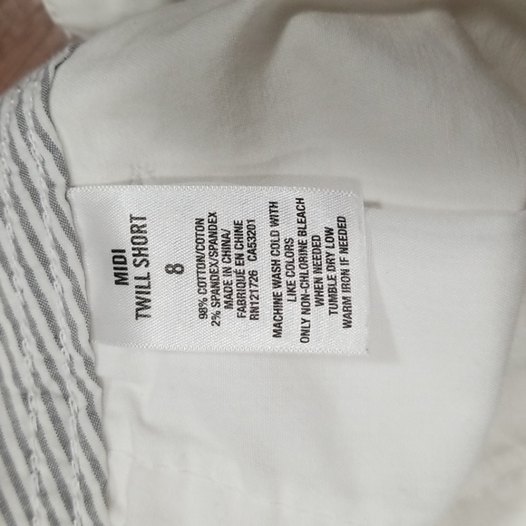 (8) Aéropostale Midi Twill Short Vacation Coastal Resortwear Beach California - Picture 4 of 10